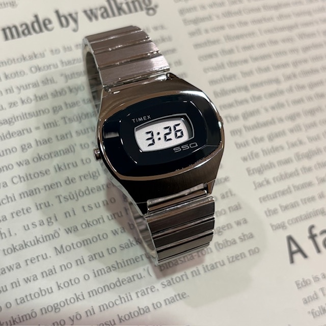 【TIMEX】ブランド初の液晶ディスプレイ搭載モデル。ついに復刻!!