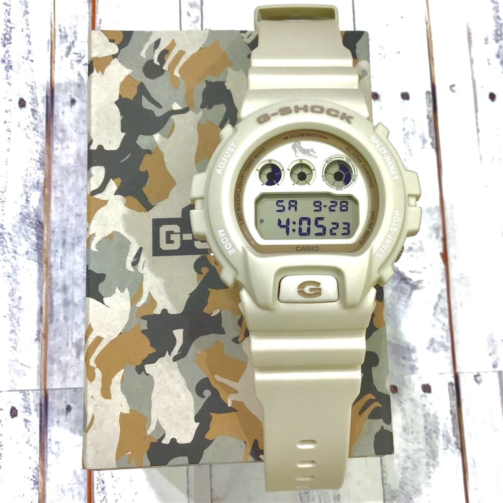 【G-SHOCK】ワンコ好き必見!! *DW-6900SHB-7JR*