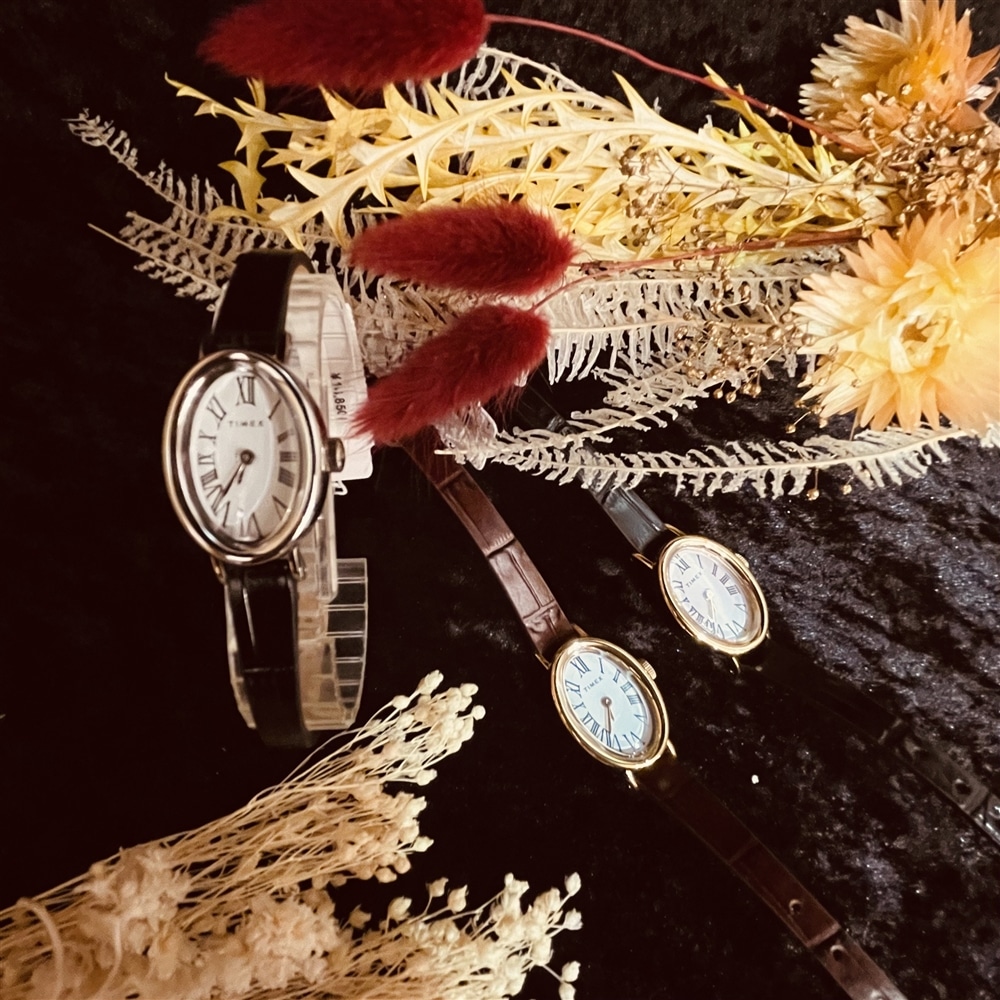 【TIMEX】ミリタリーだけじゃない!上品レディースウォッチ!