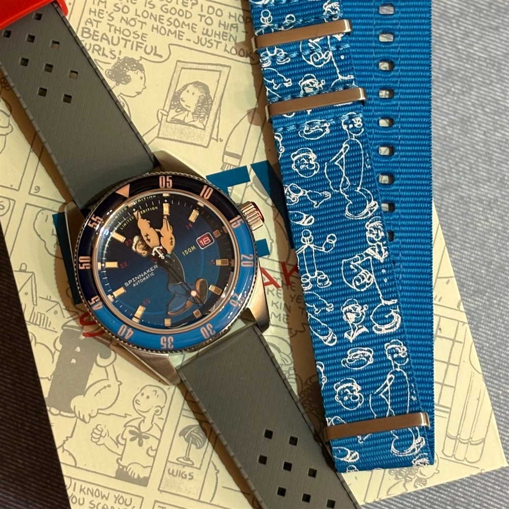 【SPINNAKER】本日発売(7/18) 世界730本限定"ポパイ"コラボ!!