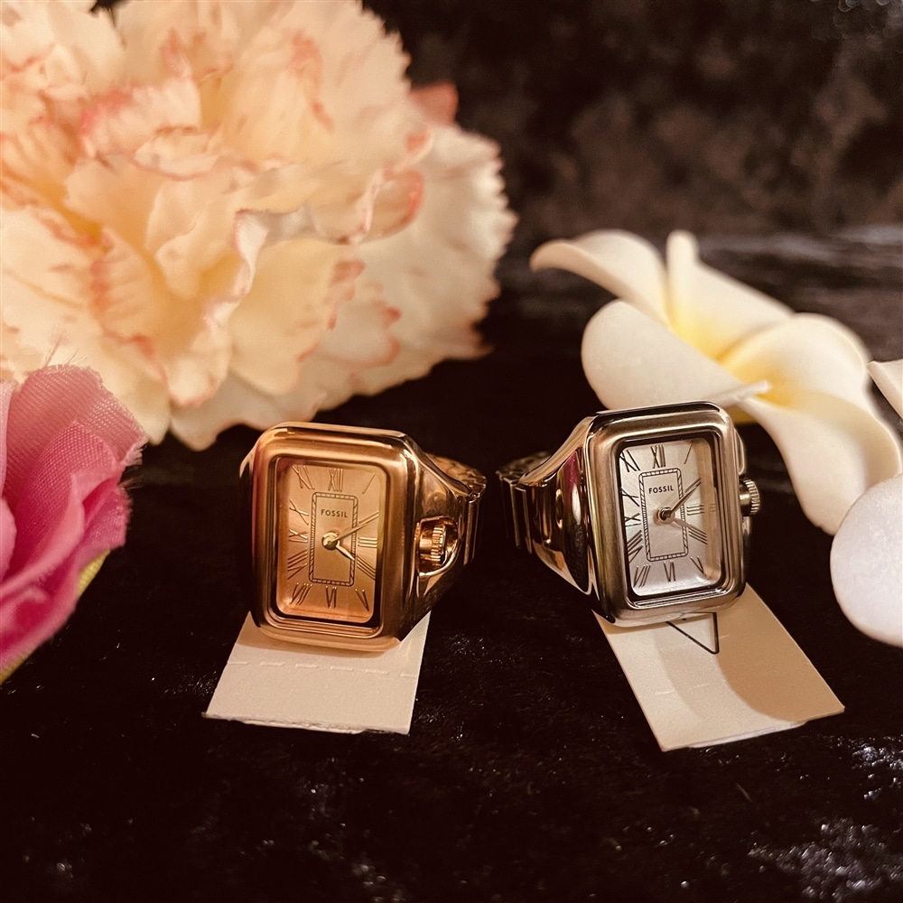 【FOSSIL】リングウォッチが今アツい!!