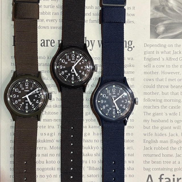 【TIMEX】今、再注目の復刻モデル!(再入荷)