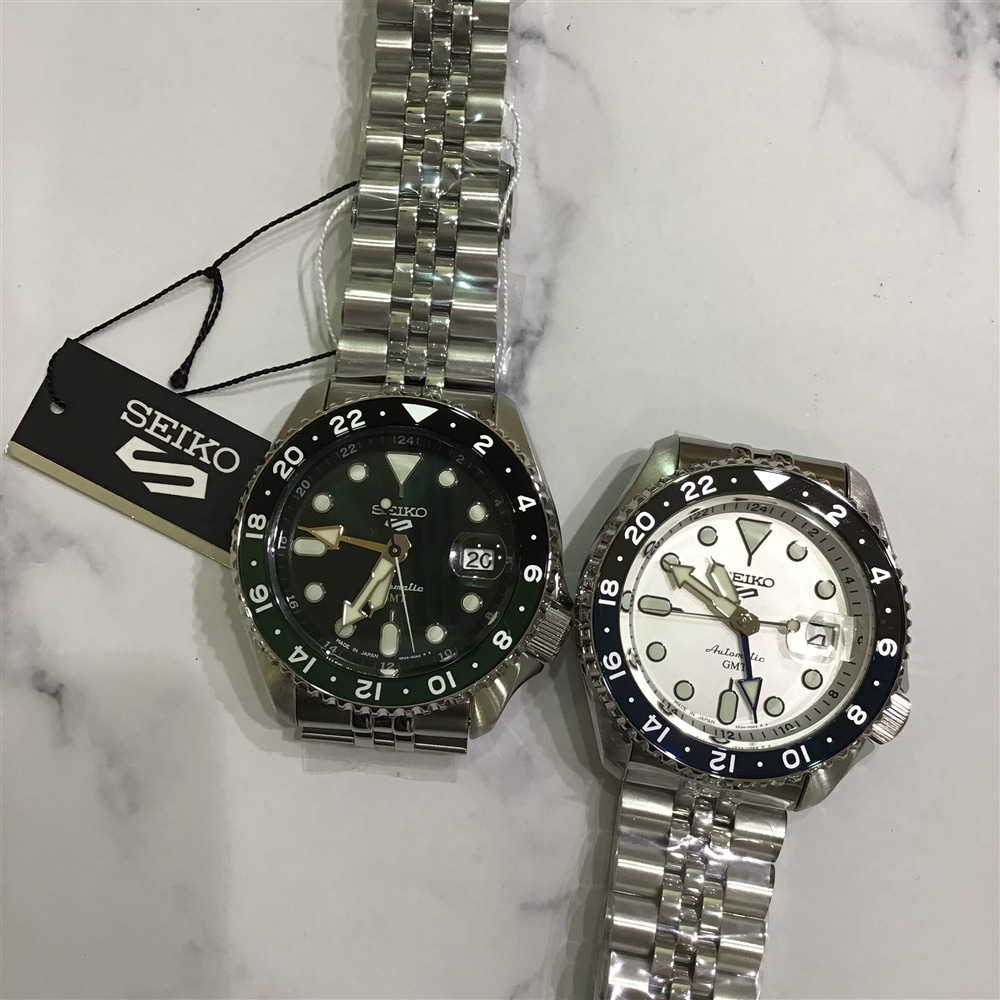 《SEIKO 5 SPORTS》GMTシリーズにニューカラーが登場!!