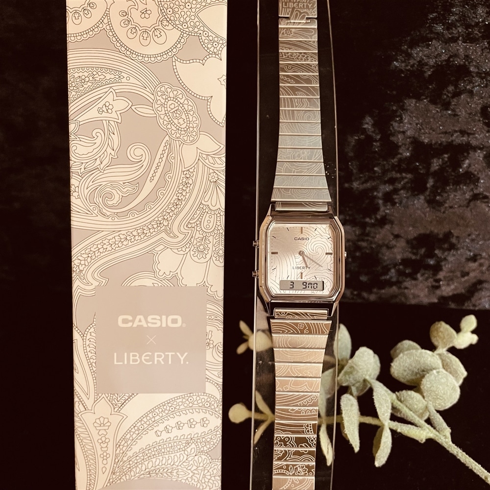 【CASIO】英国老舗ブランドとのコラボモデル!