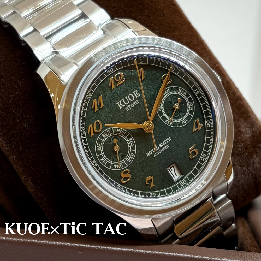 金沢店【KUOE】京都発！話題のブランドから新作のチックタック別注モデル登場！