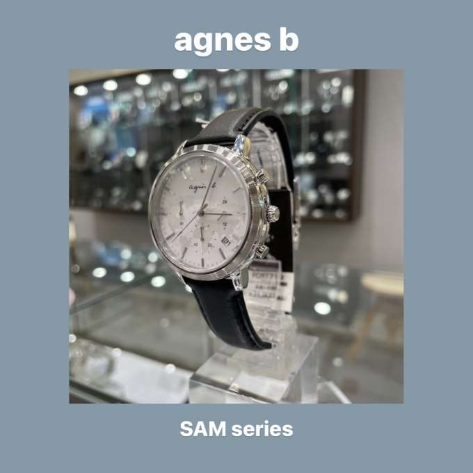 【agnes b】SAMシリーズより新作発売!