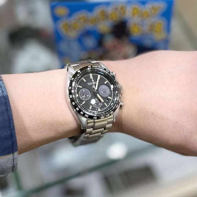 【PROSPEX】黒スピードタイマー入荷しました!