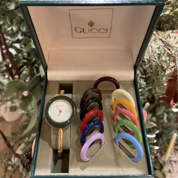 【新潟店:ヴィンテージウォッチ】GUCCIチェンジベゼルのご紹介