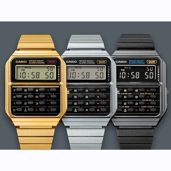 本日発売!新作でも懐かしいCASIO!