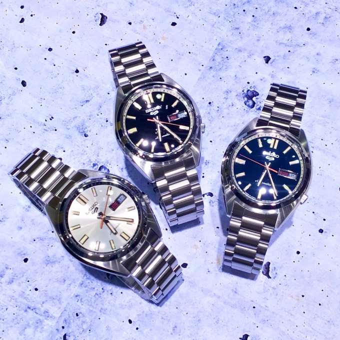 【SEIKO 5 SPORTS】クラシックなフェイスが魅力!