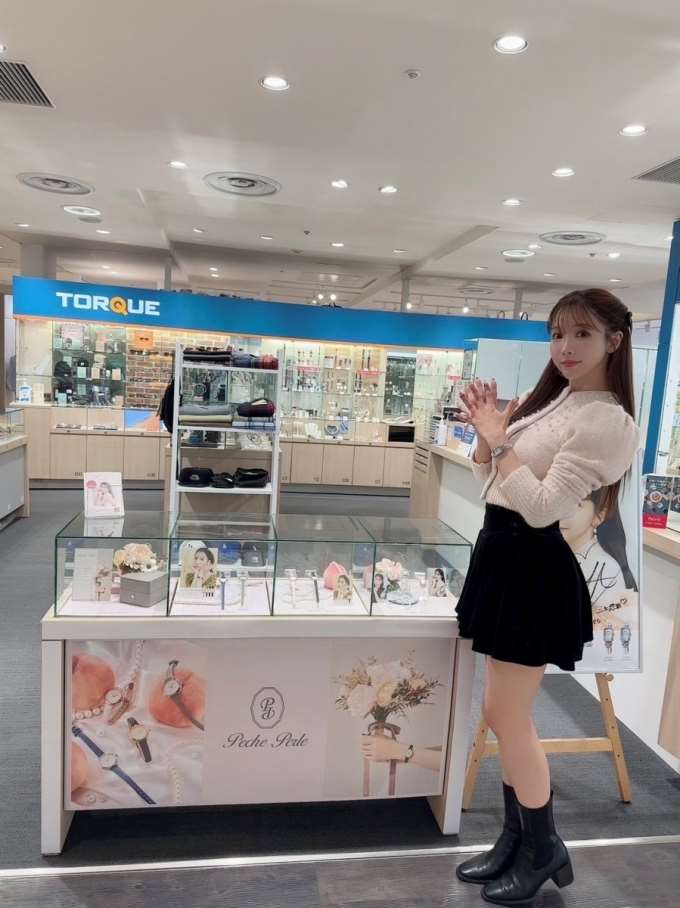 【Peche Perle】三上悠亜さん、ご来店されました!!(新宿ルミネ)