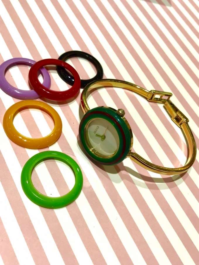 *GUCCI vintage* 腕元をカラフルに★