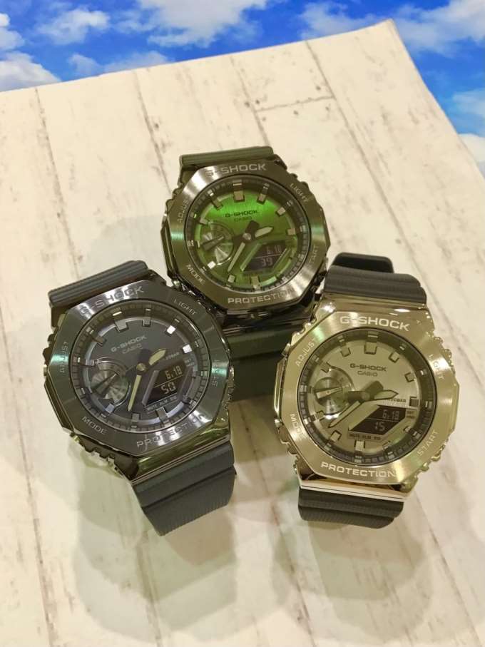【G-SHOCK】雨でも安心!GM2100シリーズ