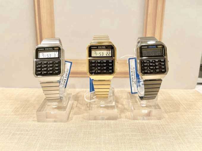 【CASIO】カシオ スタンダード 電卓デザインモチーフ