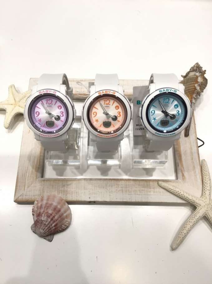 《BABY-G》海をイメージしたトロピカルカラーウォッチ!