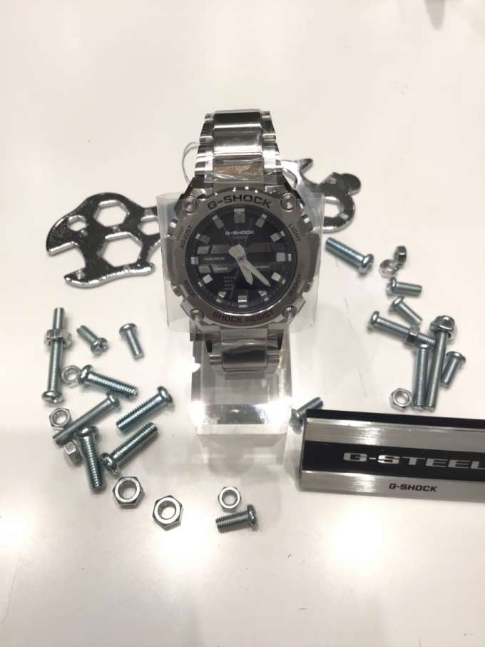 《G-SHOCK》最薄・小型化を実現したG-STEEL登場!