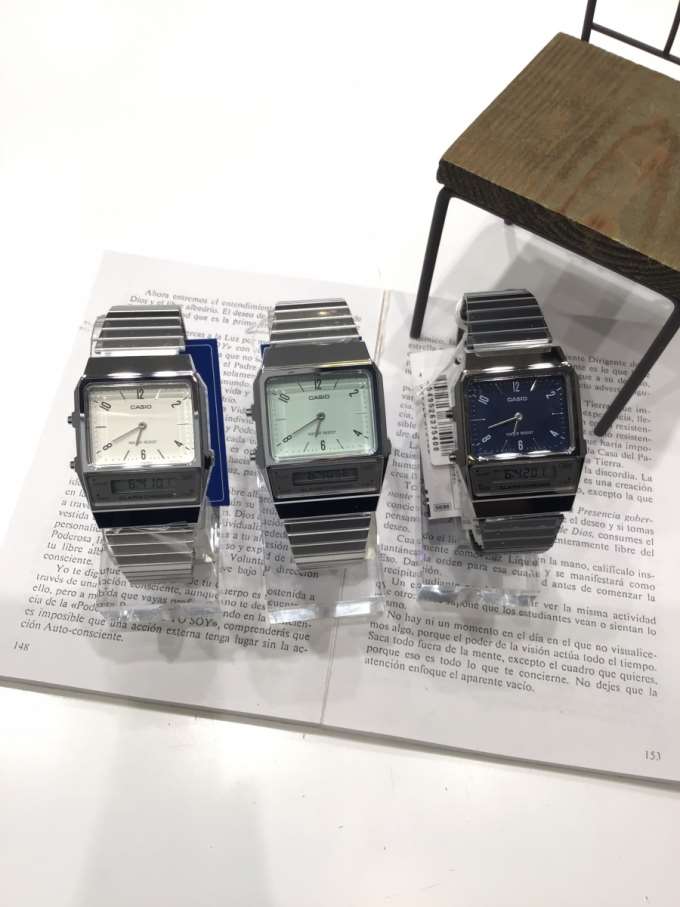 《CASIO》レトロモダンな新作登場!
