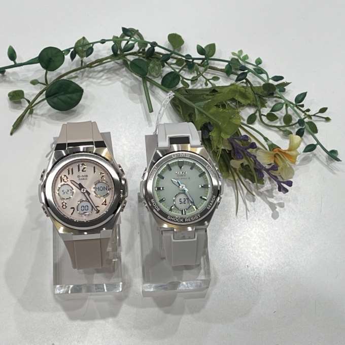 《BABY-G》G-MS 新色登場!