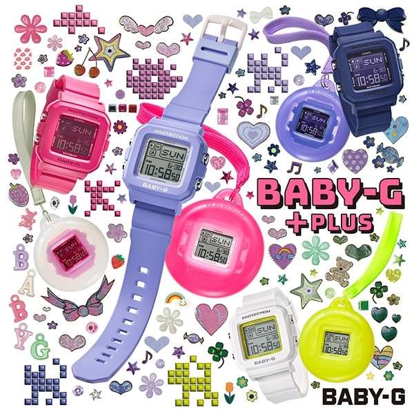 【BABY-G×クロミ】2way!おもちゃみたいなキュートな新作が登場!!