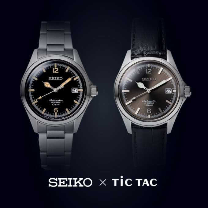 SEIKO×TiC TACコラボモデル再入荷いたします!ご予約受付中♪