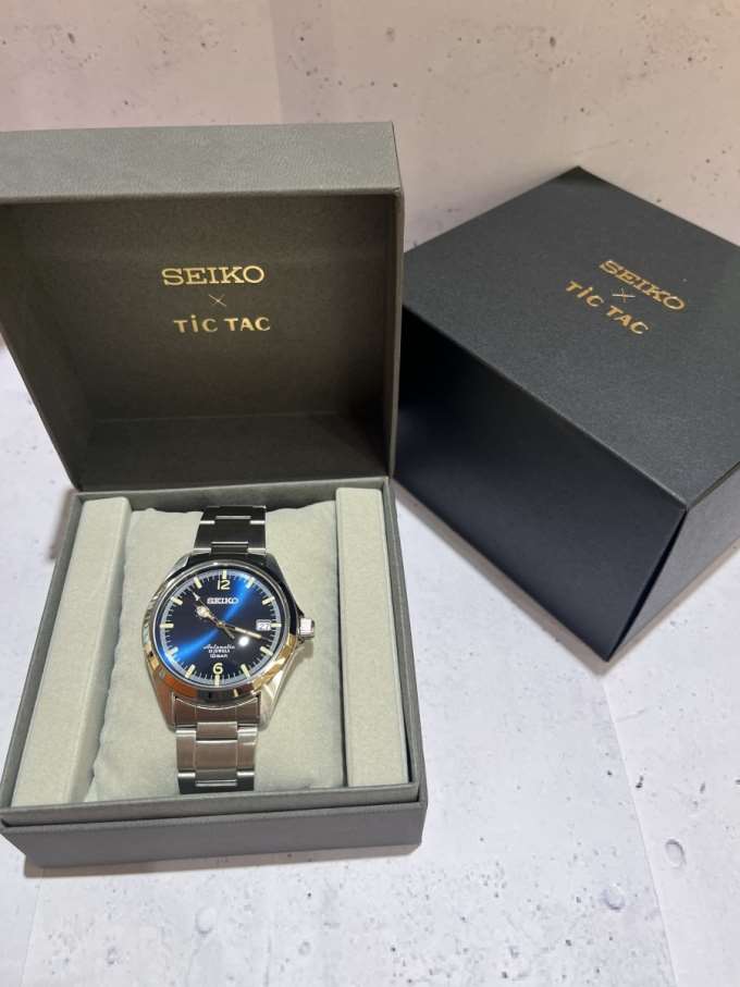 SEIKOとTiCTACのコラボの紹介!