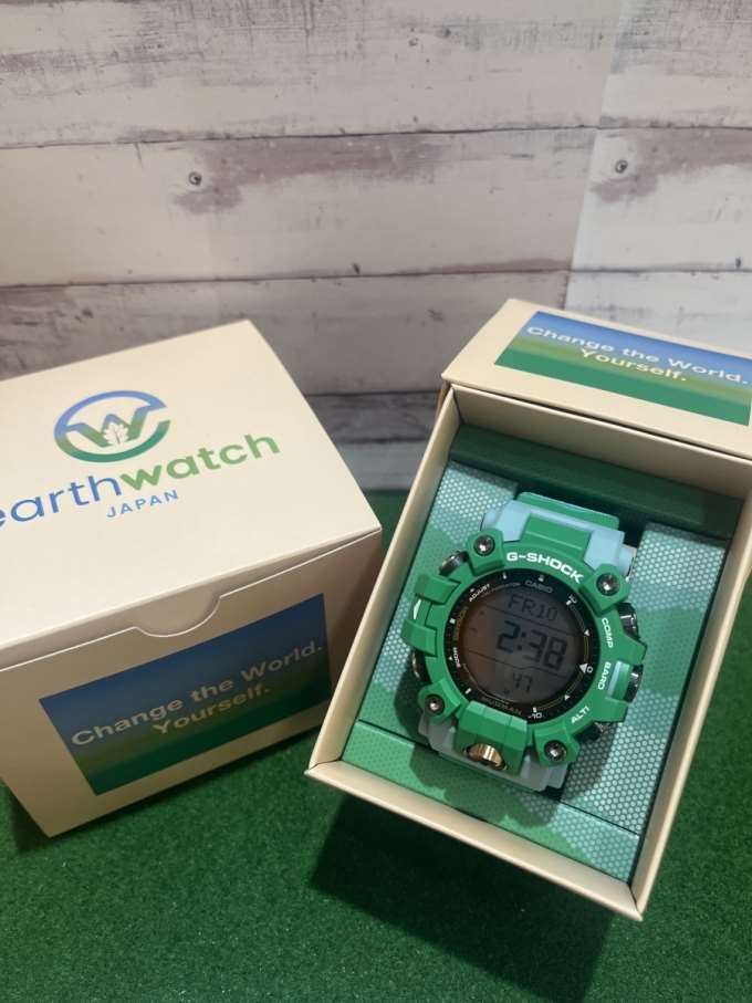 【G-SHOCK】EARTHWATCHとのコラボレーションモデルの登場!