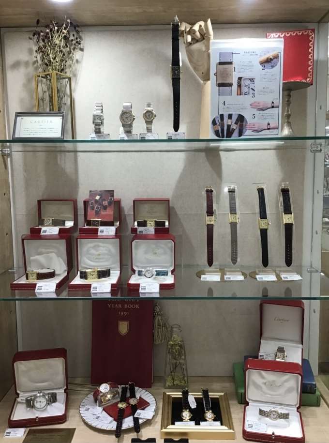 【CARTIER】ヴィンテージ腕時計を一部ご紹介!!
