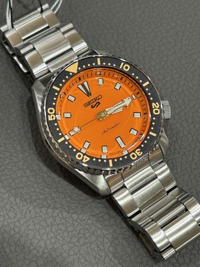 【SEIKO 5 SPORTS】懐かしのオレンジボーイ!チック別注で再燃??