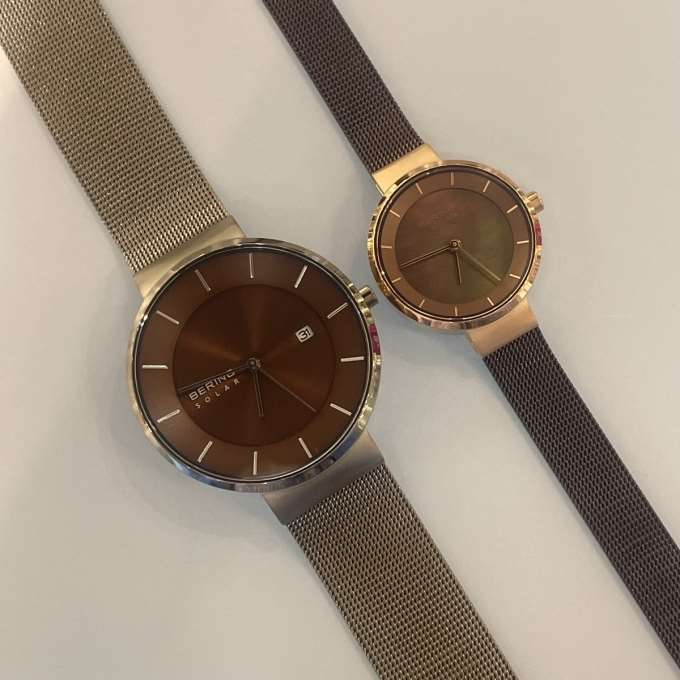 【BERING】ブラウンカラーの限定ペアウォッチ発売!
