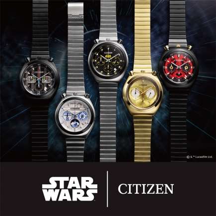 シチズン「レコードレーベル」から「STAR WARS」モデルが登場!