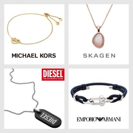 【SKAGEN,EMPORIO ARMANI,DIESEL,MICHAEL KORS】ジュエリーの取扱い開始!
