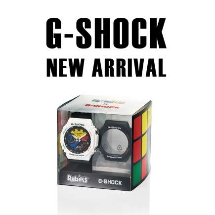 【G-SHOCK:2月新作】ルービックキューブコラボ等、新作情報!