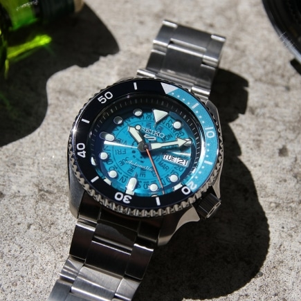 6/21(金)再入荷！名品「セイコータイムソナー」をオマージュ【SEIKO 5SPORTS】国内チックタック限定モデル