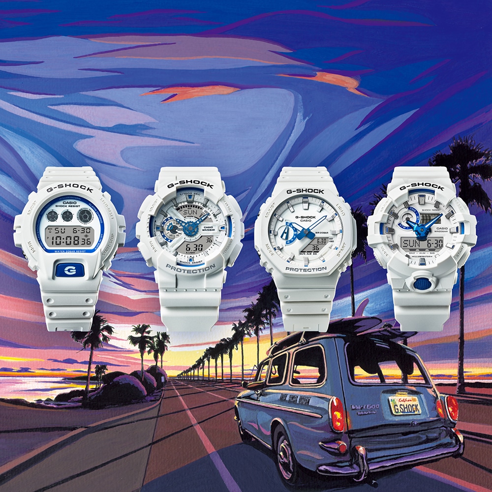【G-SHOCK】夏らしさ満開の新作が登場!期間限定フェア開催!