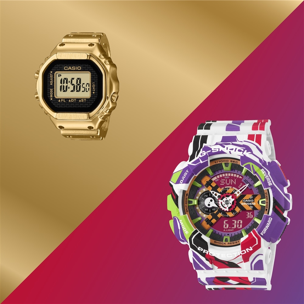 【CASIO / G-SHOCK】リングウォッチ(CRW-001G-9JR)、『エヴァンゲリオン』コラボ(GA-110EVA30-7AJR)の販売方法について