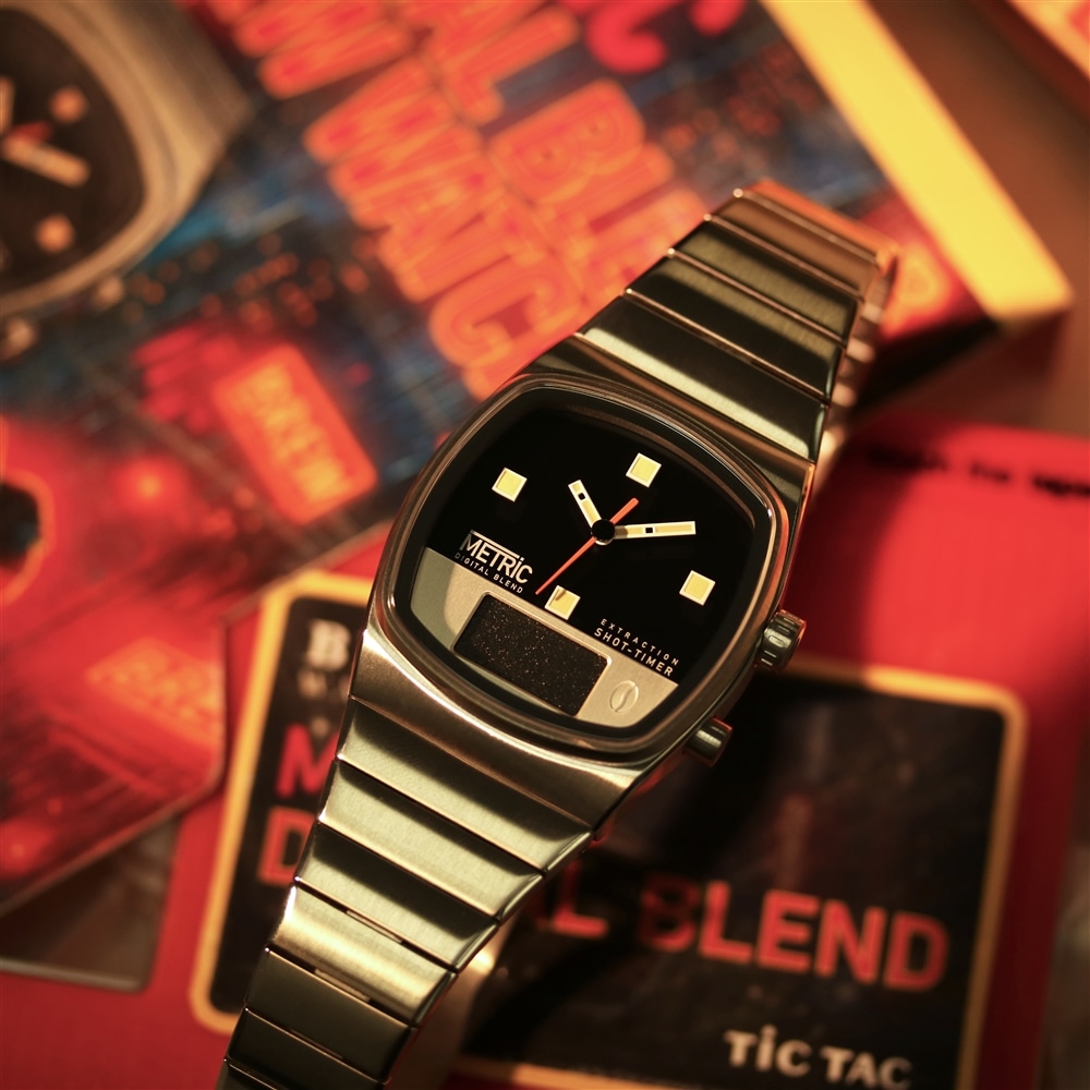 【BREW WATCH CO.】世界初LEDエスプレッソタイマーの“デジタルブレンド”ウォッチ発売