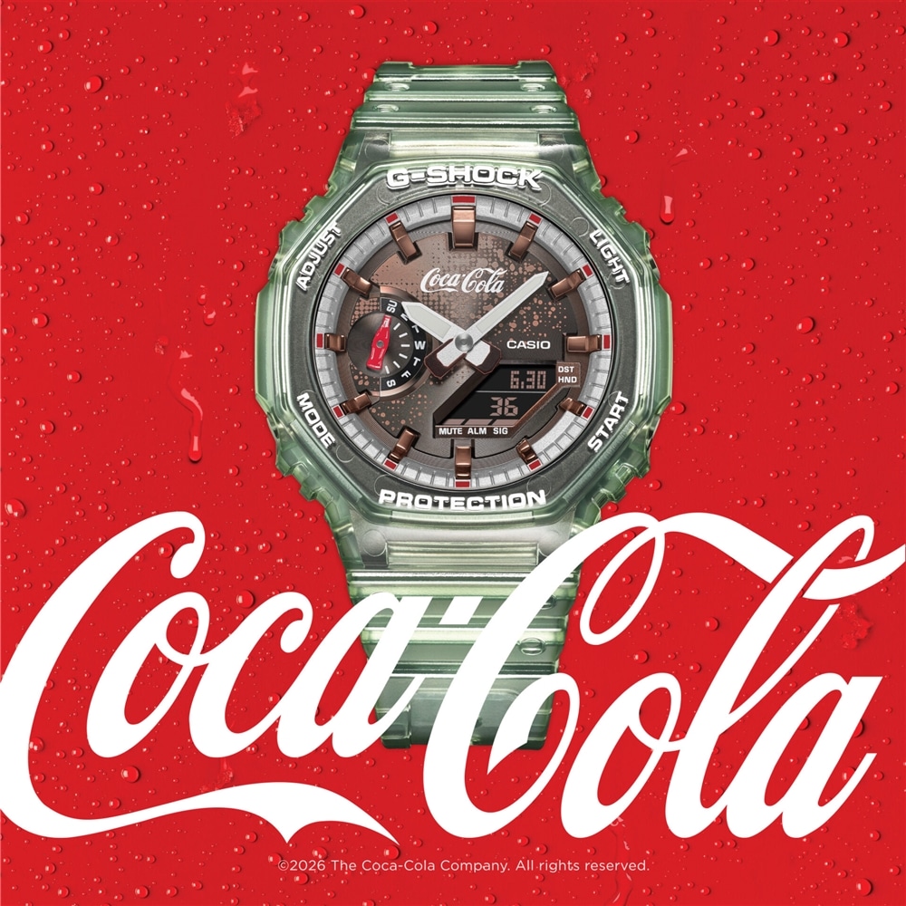 【G-SHOCK】コカ・コーラ140周年を記念したコラボモデル!【先着/抽選予約のご案内】